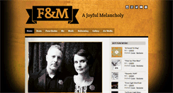 Desktop Screenshot of fandmtheband.com